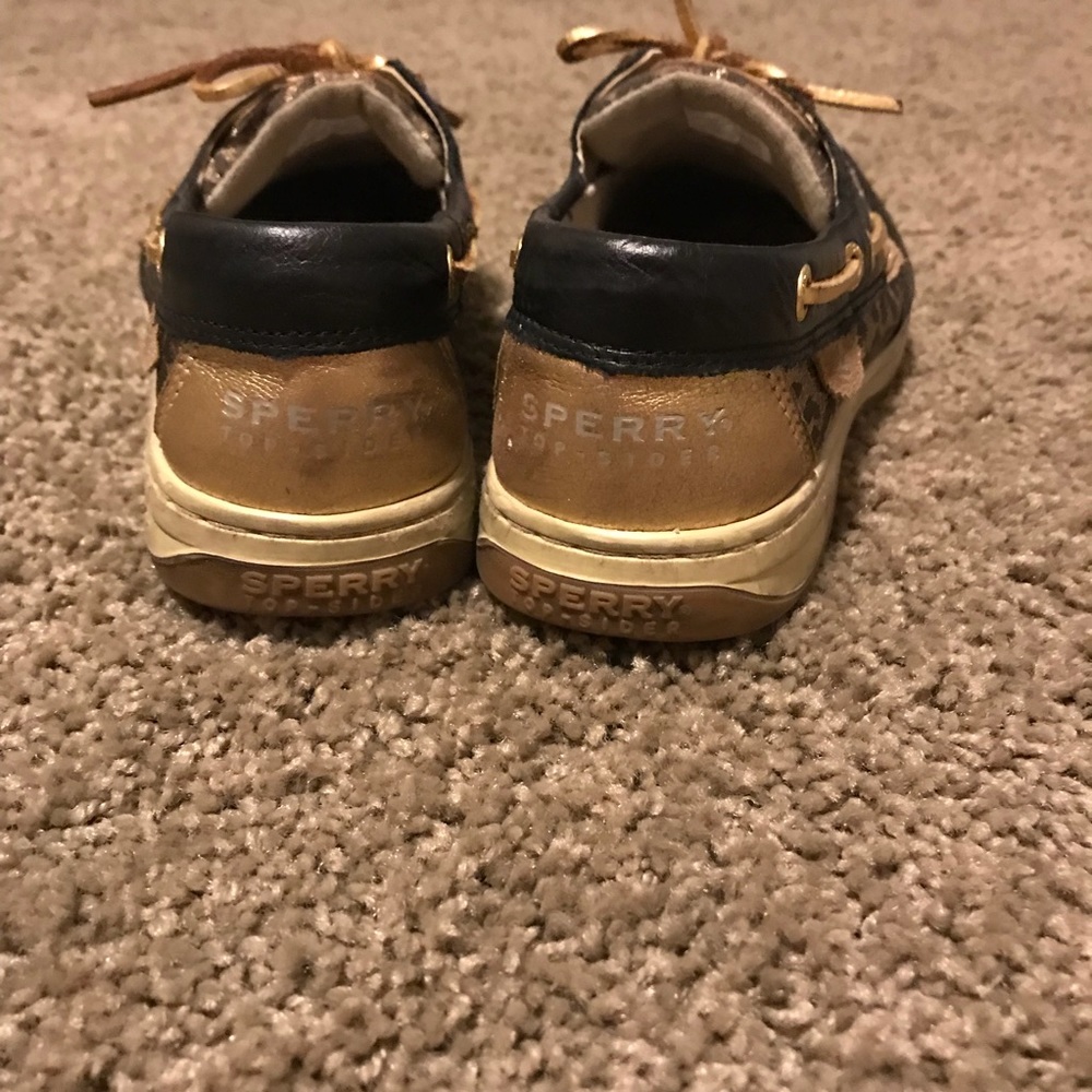 Gold and cheetah speedy topsider size 7.5 - Picture 4 of 8